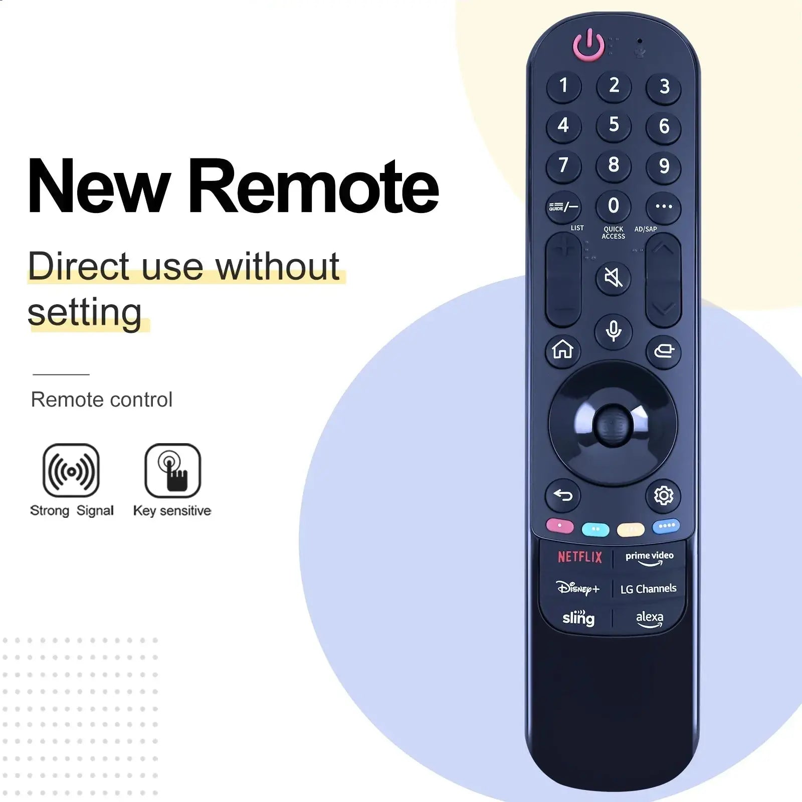 Voice Magic Remote Control MR23GA MR23GN AKB76043102 for Smart TV remote 2021-2023 with Pointer - Magic Remotes