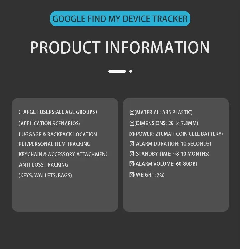 Google Find My Gps Tracker Android Smart Activity Trackers Wearable Devices Android Finder Tag Car For key Bag wallet - Magic Remotes