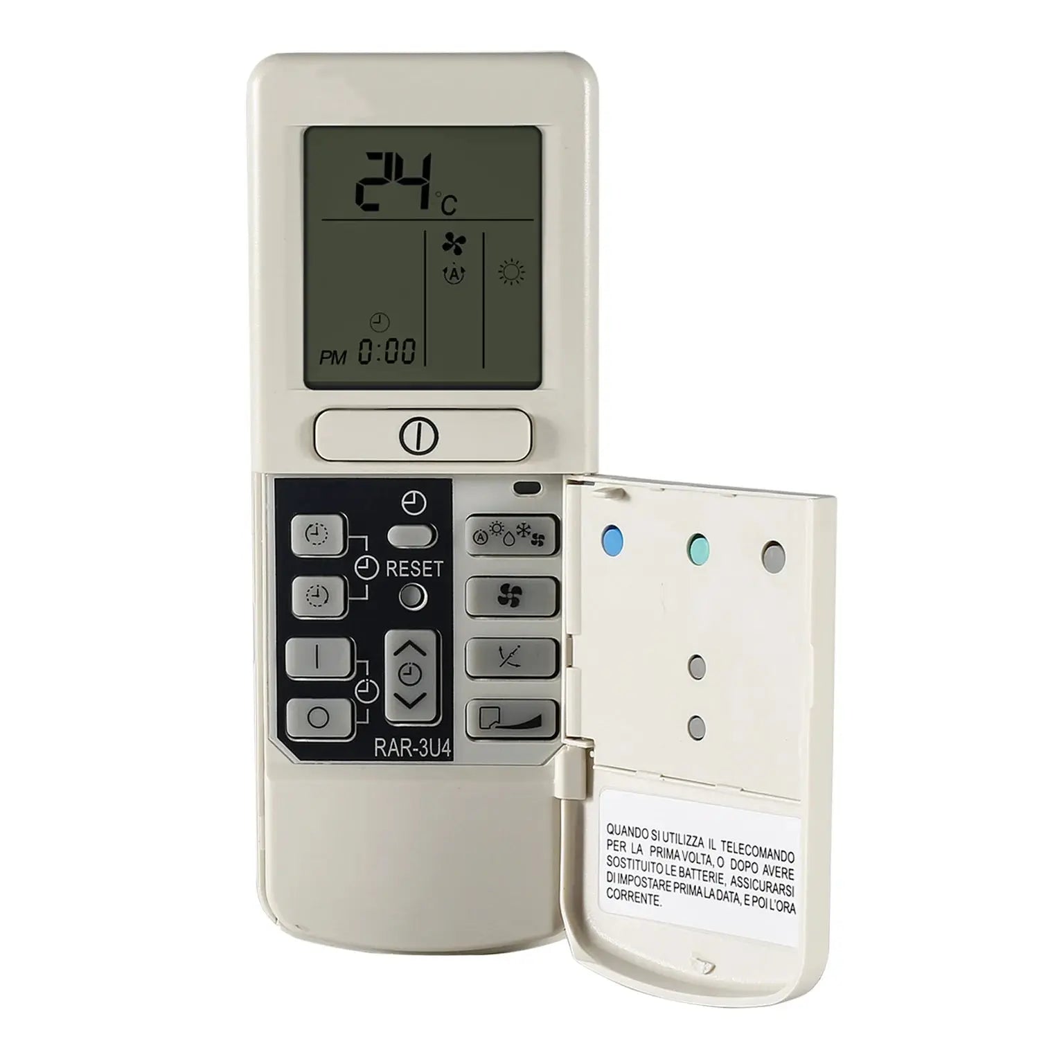 Remote Control Use for Hitachi RAR-2A1 RAR-52P1 RAR-2SP1 RAR-3U4 RAR-2P2 RAR-3U3 RAR-52P2 RAR-2P1 Air Conditioner Conditioning Magic Remotes