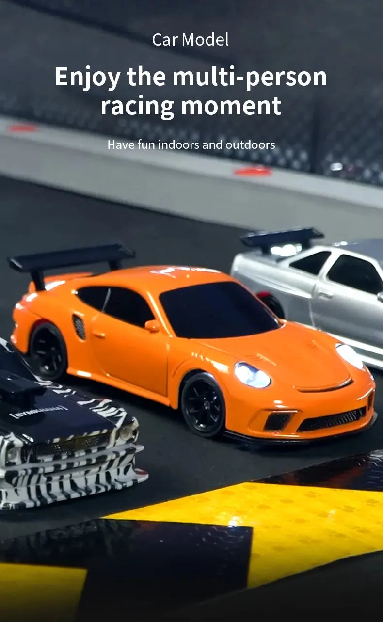 2.4G RC Drift Car 1/43 4WD Remote Control Car High Speed Four Wheel Drive Radio Controlled Mini Racing Car Model Boys Toys Gifts - Magic Remotes