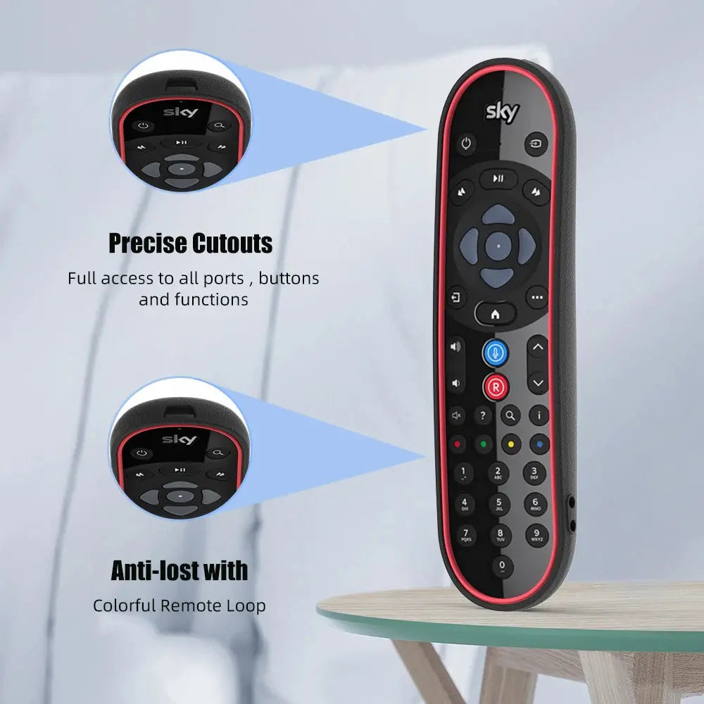 Cover for SKY Q Wifi IR Enabled Remote Control EC201 With Voice Search Case For SKY Q Mini Box Or SKY Q Satellite Boxes - Magic Remotes