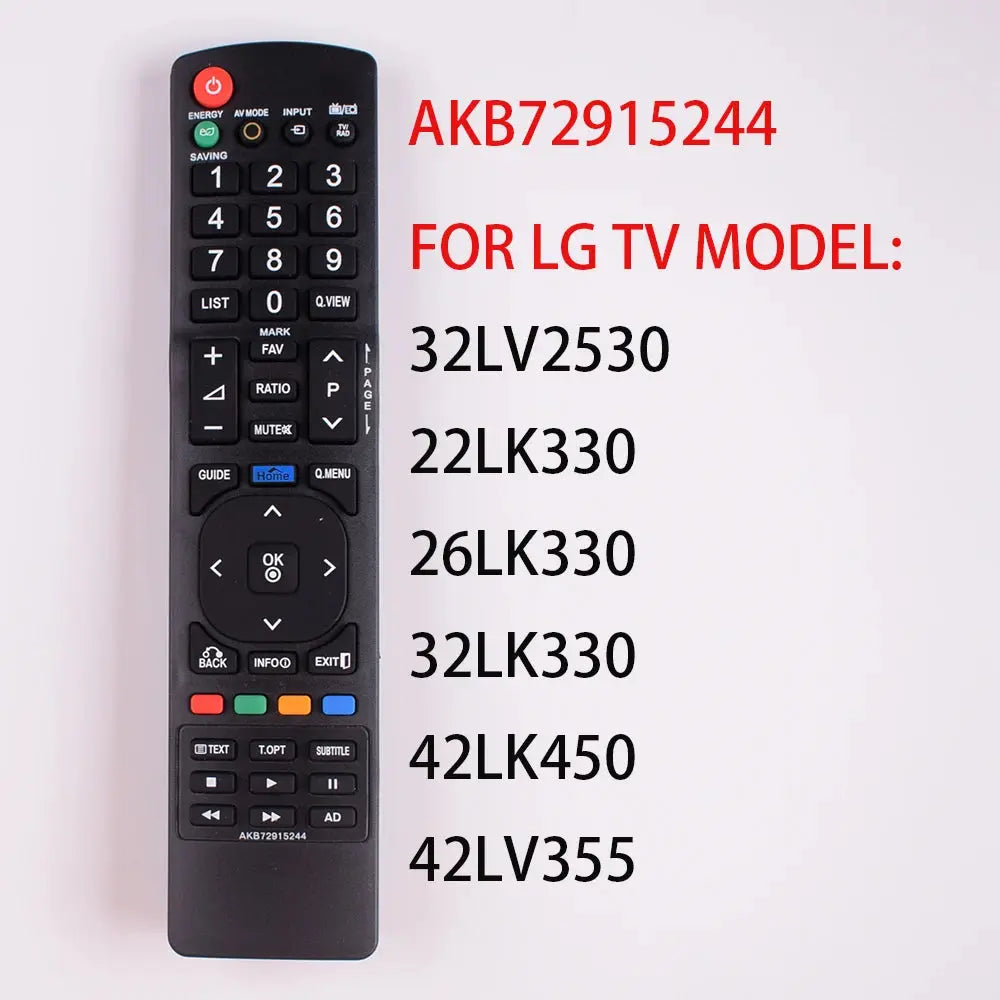 AKB72915244 Replacement Smart Remote for LG TVs - Compatible with 32LV2530, 22LK330, 26LK330, 32LK330 & 3D DVD Models - Magic Remotes