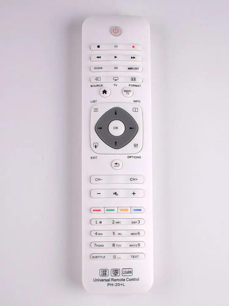 Philips TV Universal Remote Replacement with Learning Function & Code List | For All Smart, 3D, HDTV Models