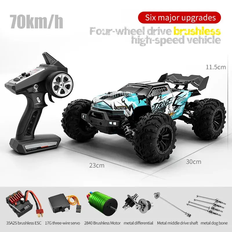 1:16 RC High Speed Car Off-Road 4WD Monster Truck Climbing Vehicle Boys Toy Remote Control Car Magic Remotes