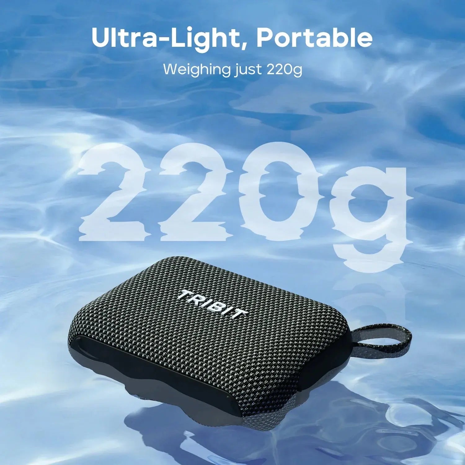Tribit PocketGo Portable Bluetooth Speaker IP68 Waterproof BT 6.0 Built-in Mic TWS App EQ for Outdoor, Pool Party, Camping, Travel - Magic Remotes
