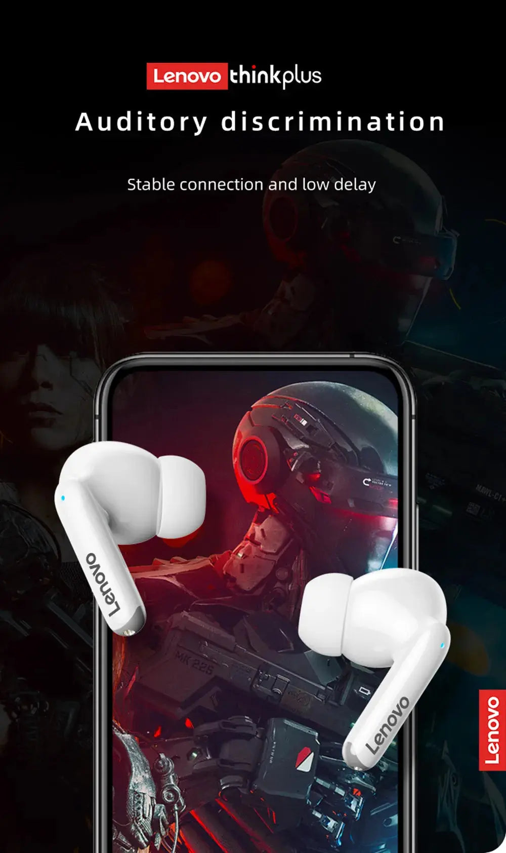 Original Lenovo XT88 TWS Wireless Earphones Bluetooth 5.3 Dual MIC Stereo Noise Reduction Bass HIFI Touch Control Earbuds Magic Remotes