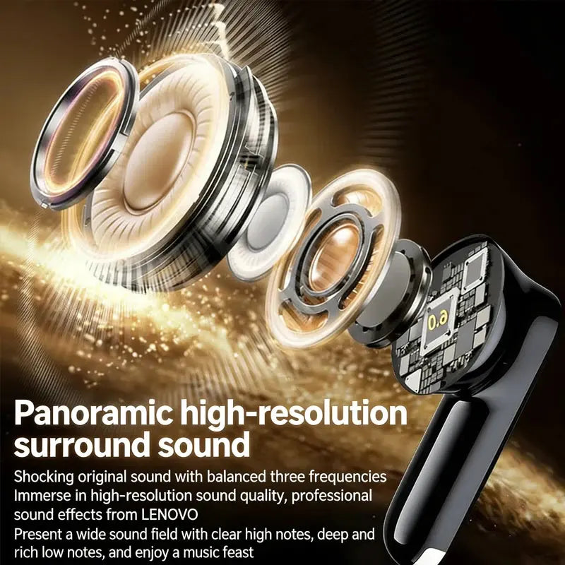 Choice Lenovo Wireless Earphones Bluetooth 6.0 Low Latency Gaming Headset Sport Earbuds XT88Plus Business Headphone 300mAh LE202 Magic Remotes