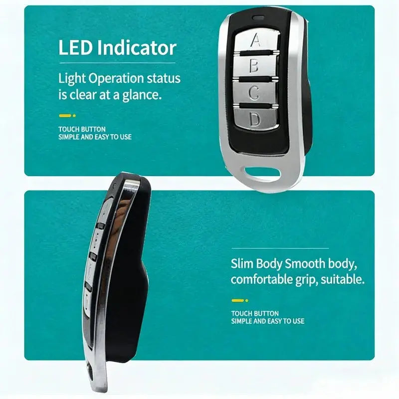 Multi-frequency 250-915 MHz clone copy replication remote control 868 MHz brand garage door remote control 433MHz remote control Magic Remotes