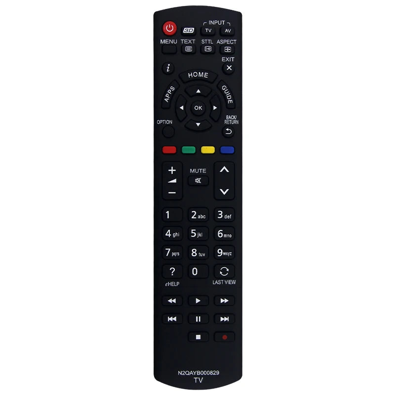 N2QAYB000829 Universal Remote for Panasonic TV | Compatible with ST60, ET60, AS/ASX/AX Series
