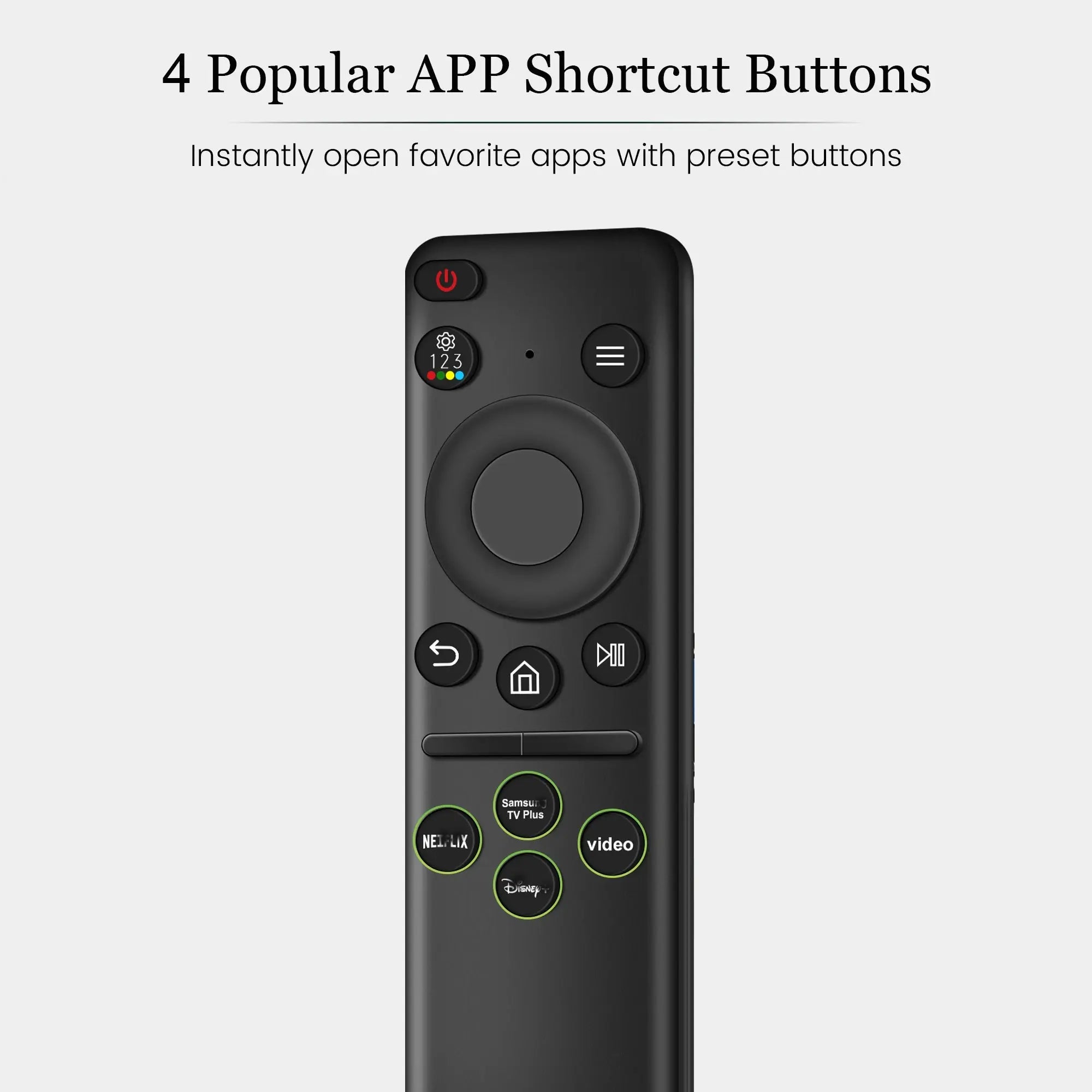 Remote Control for Samsung Smart TV BN59-01385A/B BN59-01432A Replacement Universal Remote for 2019-2024 TVs Control - Magic Remotes