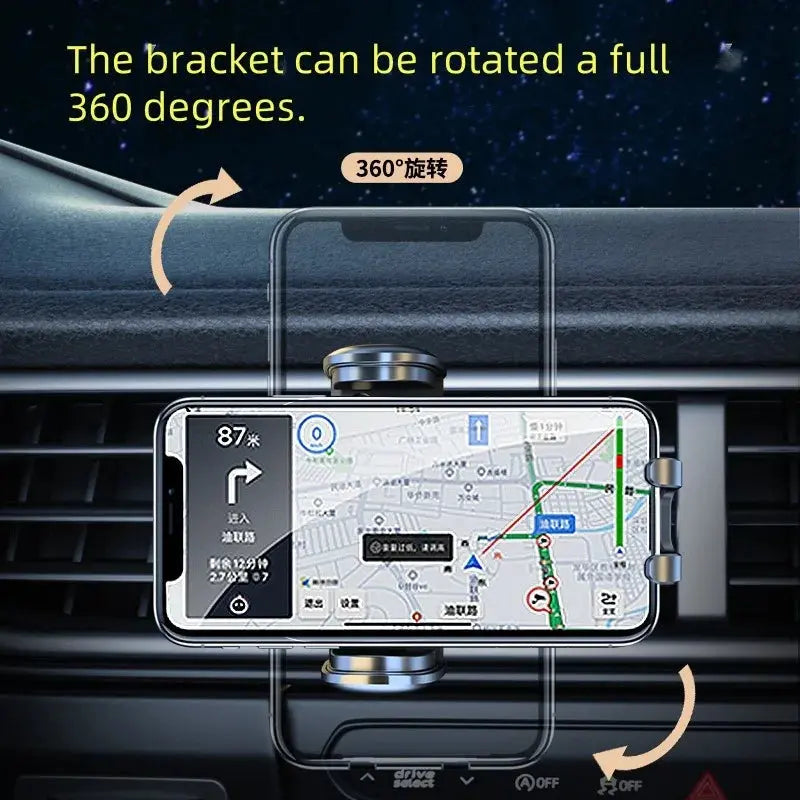 Car Phone Holder 10-Inch Screen Fixed Base For Peugeot 3008 4008 2021-2023 Wireless Charging Support Car Mobile Phone Mounts - Magic Remotes
