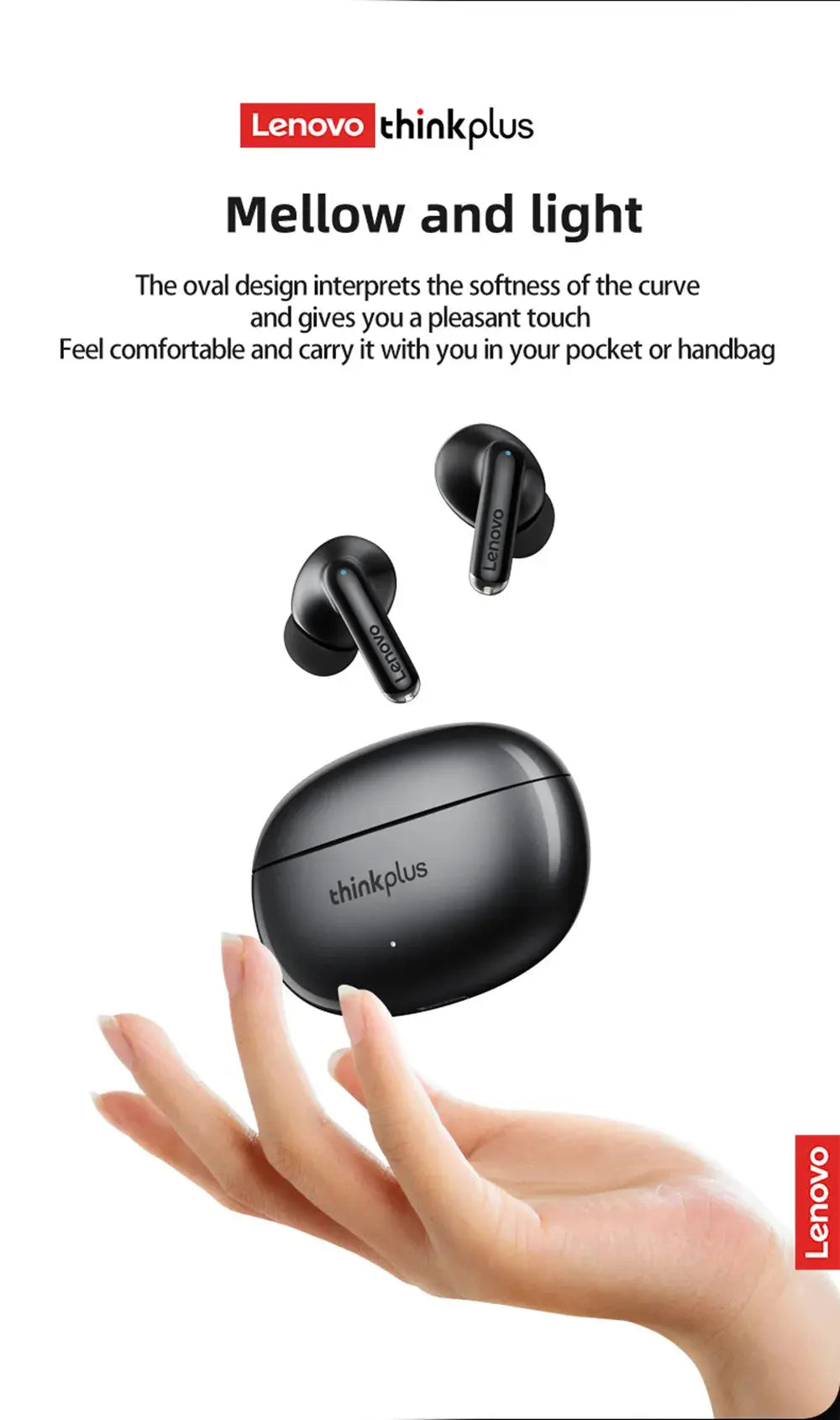 Original Lenovo XT88 TWS Wireless Earphones Bluetooth 5.3 Dual MIC Stereo Noise Reduction Bass HIFI Touch Control Earbuds Magic Remotes