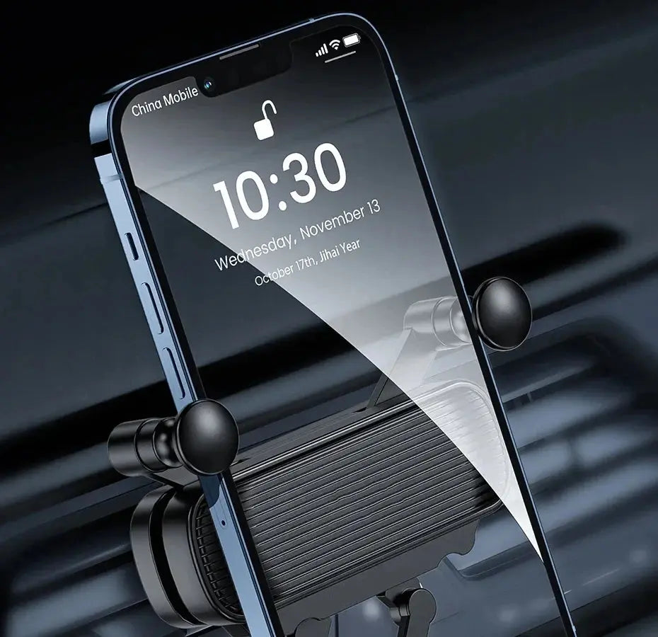 Car Phone Holder 10-Inch Screen Fixed Base For Peugeot 3008 4008 2021-2023 Wireless Charging Support Car Mobile Phone Mounts - Magic Remotes