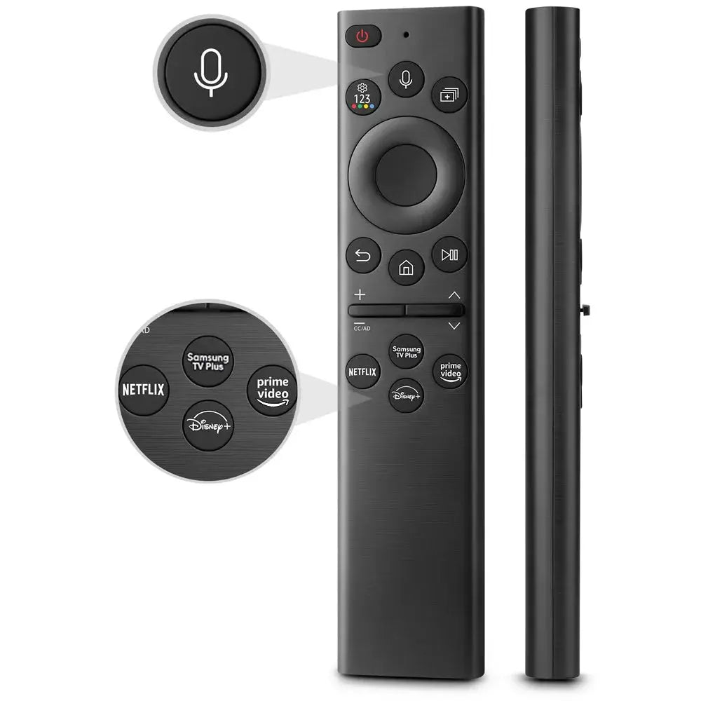Voice Remote Control BN59-01385A for Samsung Smart TV 2019-2023 Crystal UHD Neo QLED OLED 4K 8K Series TVs(No Solar Function) Magic Remotes