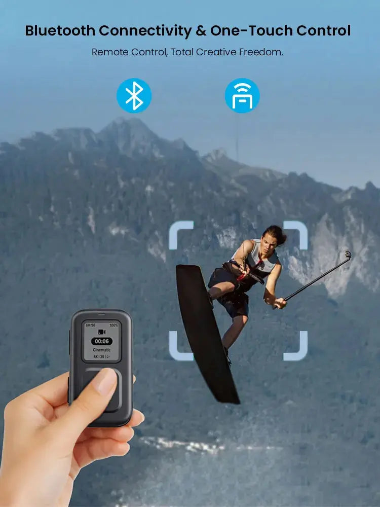 Original Full Model Universal Smart Wifi Control Remote For Gopro MAX Hero8 Hero9 Hero10 Hero11 Hero12 Camera Accessories - Magic Remotes