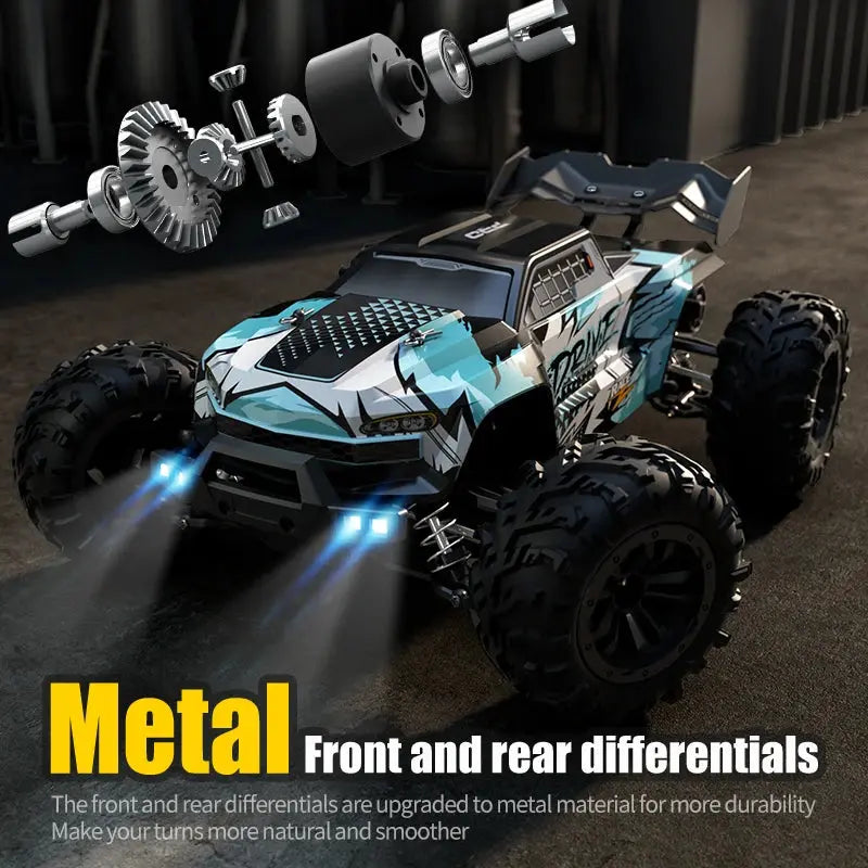1:16 RC High Speed Car Off-Road 4WD Monster Truck Climbing Vehicle Boys Toy Remote Control Car Magic Remotes