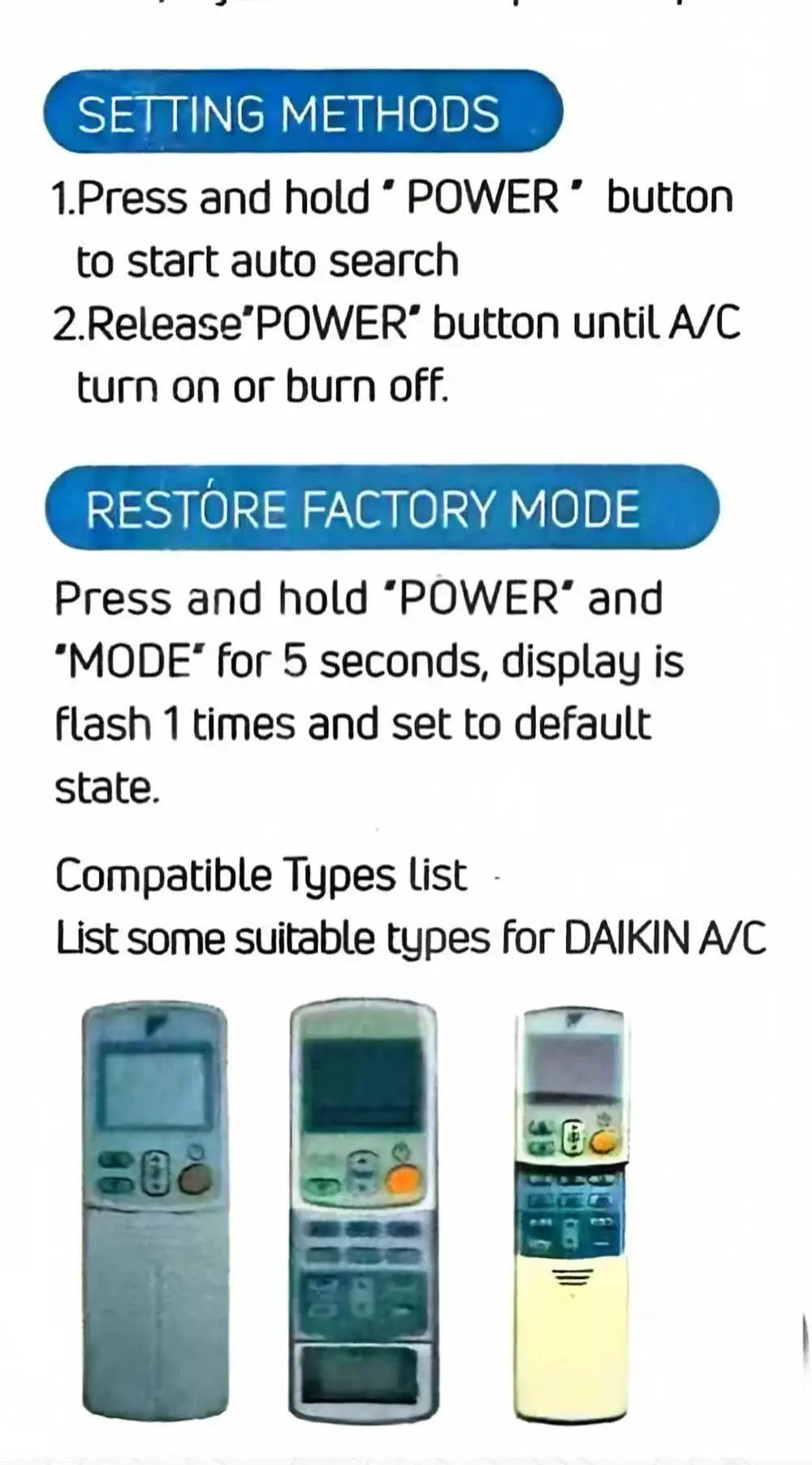 Replacement AC Remote Control For Daikin Air Conditioner ARC433A87 ARC433A22 ARC433A7 ARC433B50 ARC433A98 ARC433A88 ARC433A82 83 Magic Remotes
