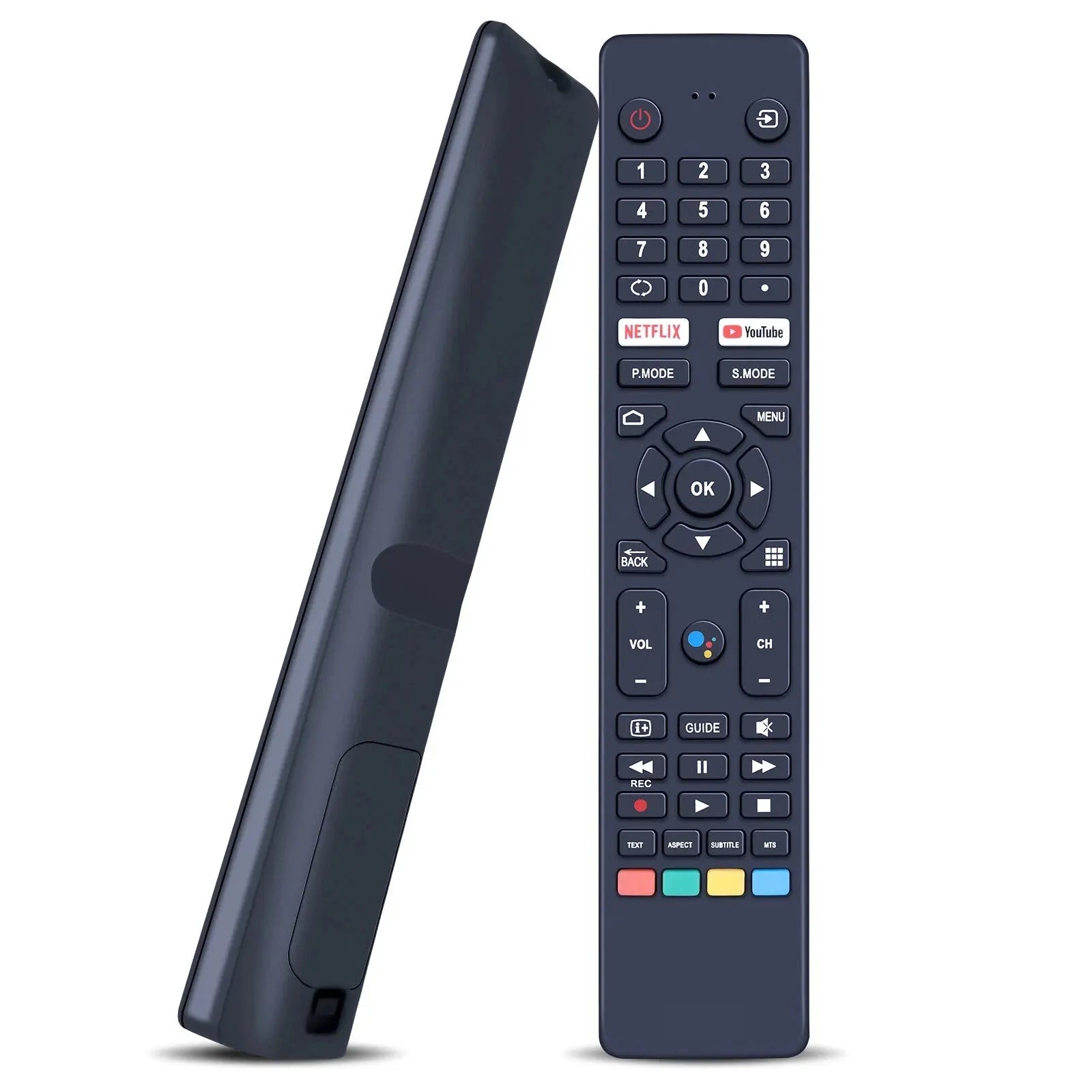 Remote Control For VEON Hitachi KONKA 50QLEDSM20 55QLEDSM20 58QLEDSM20 65QLEDSM20 75QLEDSM20 Smart 4K UHD LED HDTV Android TV - Magic Remotes