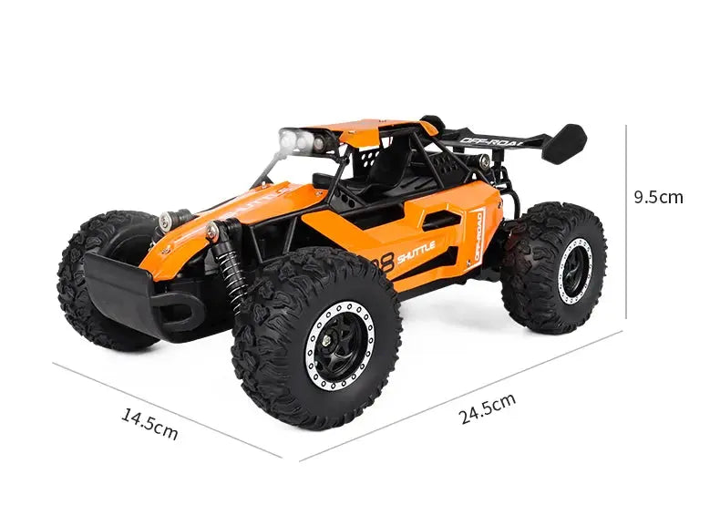 ZWN 1:16/1:20 2.4G Model RC Car With LED Light 2WD Off-road Remote Control Climbing Vehicle Outdoor Cars Toy Gifts for Kids Magic Remotes