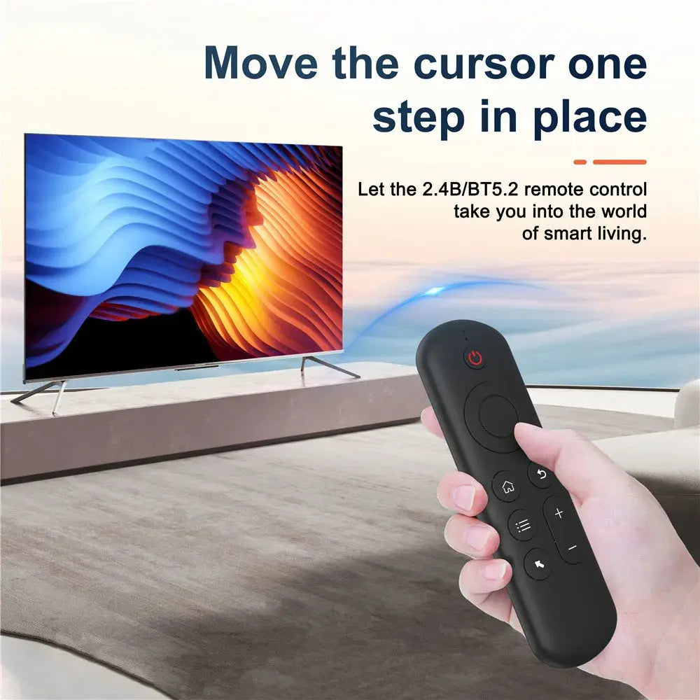 Dual Mode BT5.2 2.4G Air Mouse Remote Control Wireless Gyroscope Mini Keyboard  7 Color Backlit For Android Smart TV Box PC Magic Remotes