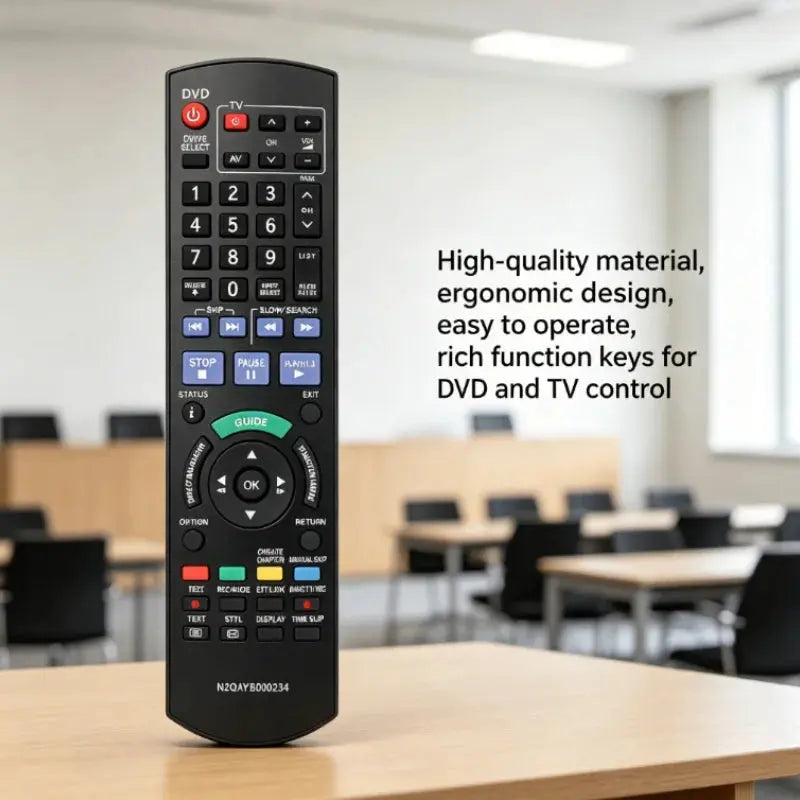 N2QAYB000234 Universal Remote Control for Panasonic DVD Recorder DMR-EX71S DMR-EX81S DMR-EX71SEGS Direct Plug And Play - Magic Remotes