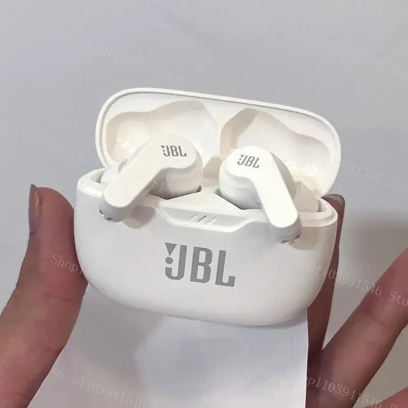 JBL WAVE 200TWS Wireless Earbuds True Stereo Bluetooth 5.0 Headset Sports In-Earphones with Mic HK Version Magic Remotes