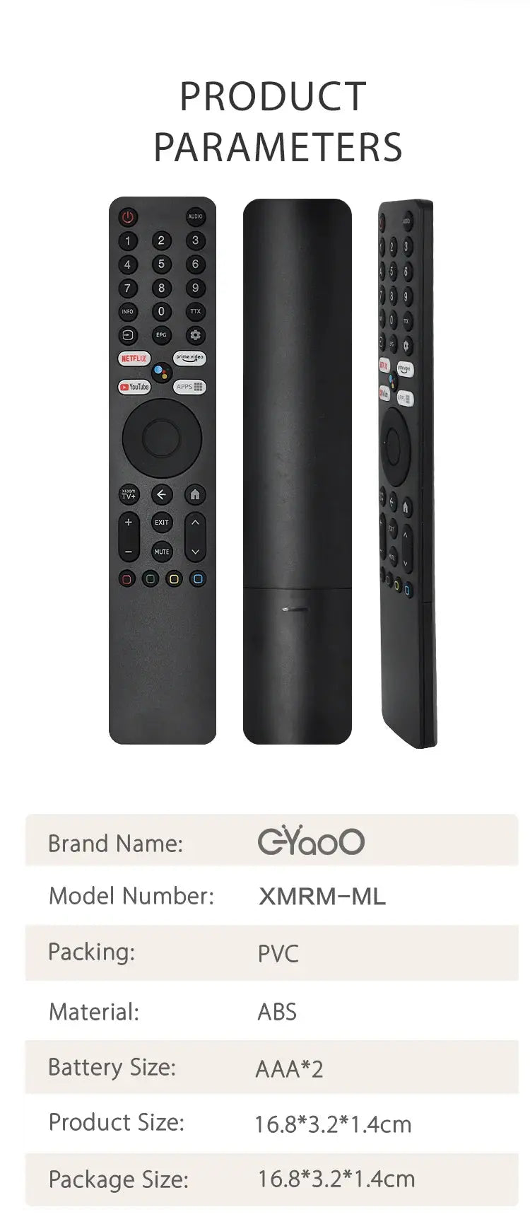 New XMRM-ML Smart Voice TV Remote Control For Xiaomi Android TV For Xiaomi TV A Pro 43"55"65"75 For Xiaomi TV A 43''50''55''65 Magic Remotes