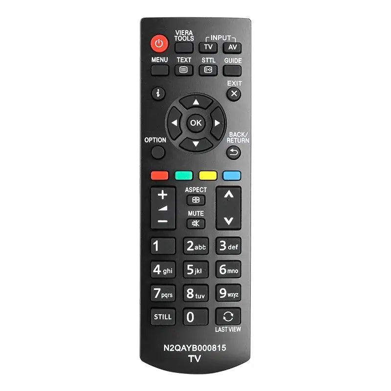 N2QAYB000815 Replacement Remote for Panasonic TV | Compatible with TX-L39B6E, TX-L42B6E, TX-L50EM6B & More LED/LCD Models