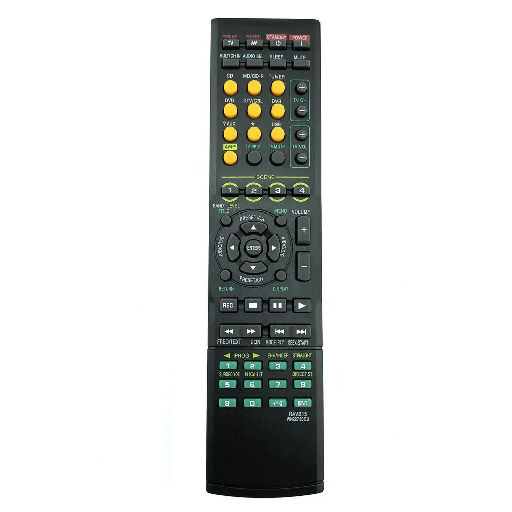 Remote Control for Yamaha Audio Receiver for RX-V650 / RX-V459 / RX-V730RDS RX-V3800 RX-V663 RX-V863 RX-V461 RXV561 RX450