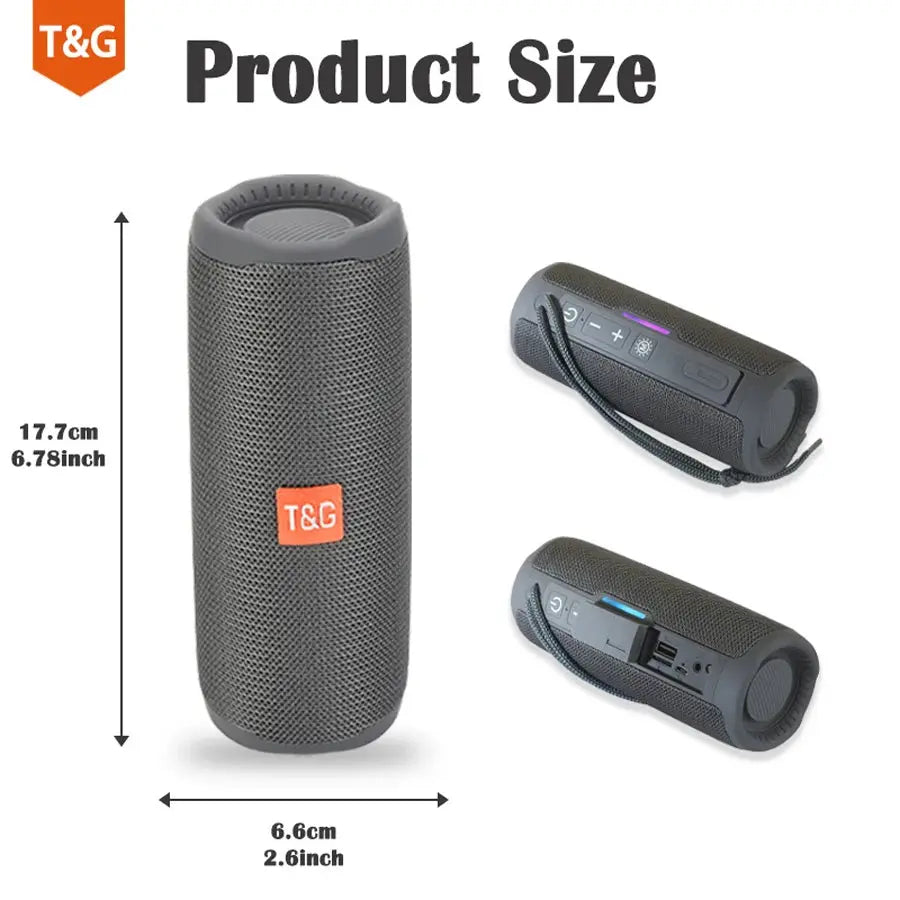 Portable Wireless Bluetooth Speaker Blutooth Music Sound Box For Caixa De Som Blootooth Subwoofer Radio FM Handfree Bass System Magic Remotes