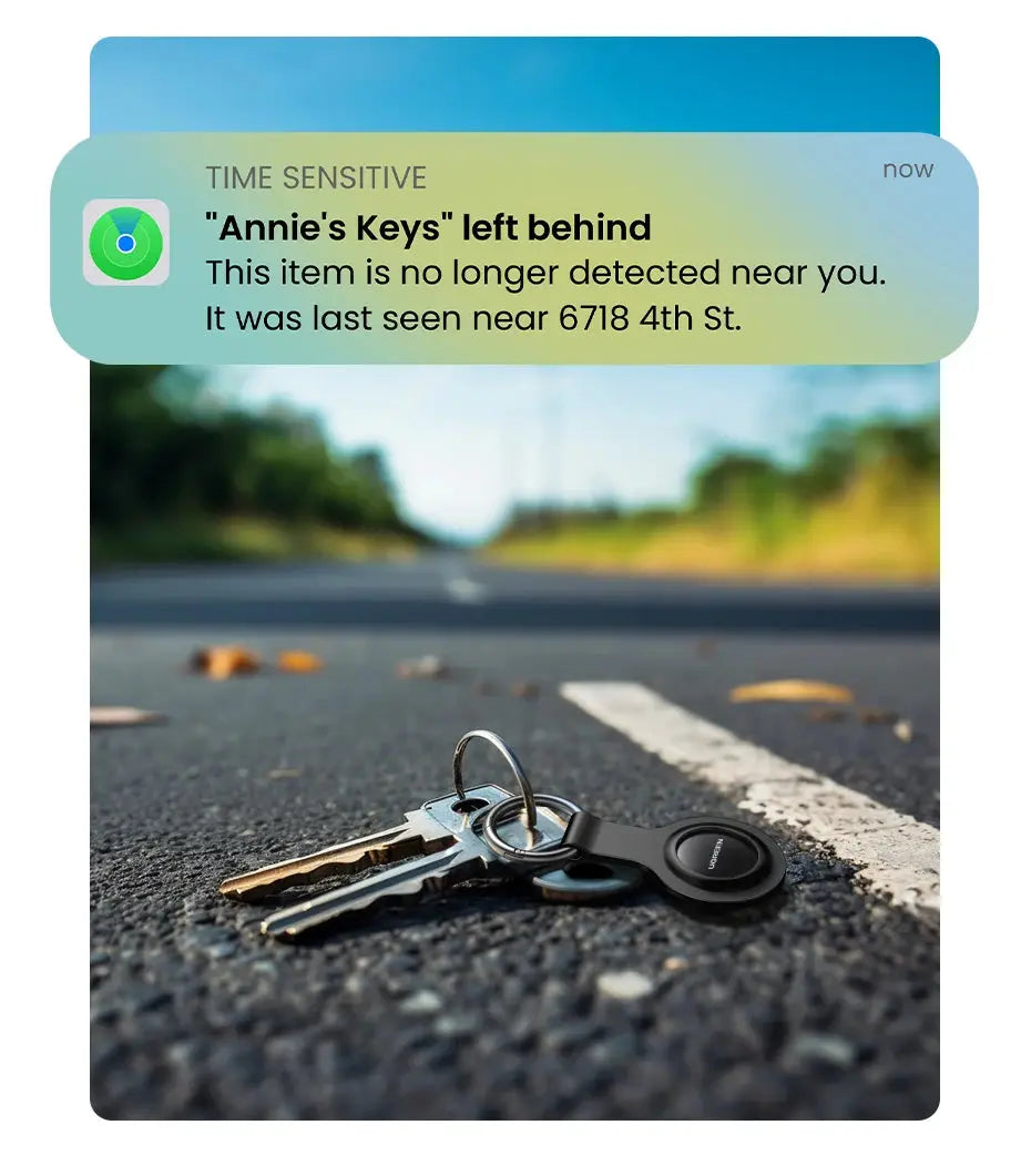 UGREEN Finder Security SmartTrack Link Smart Tag With Apple Find My Key Bluetooth GPS Tracker For Earbud Luggage MFi Finder IOS - Magic Remotes