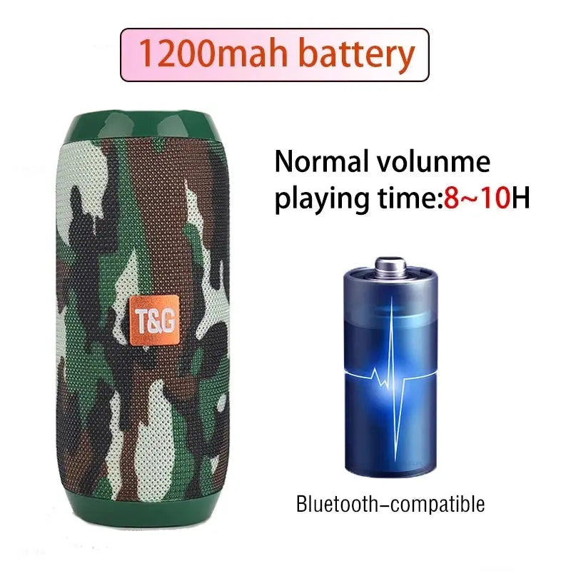 Portable Wireless Bluetooth Speaker Blutooth Music Sound Box For Caixa De Som Blootooth Subwoofer Radio FM Handfree Bass System Magic Remotes