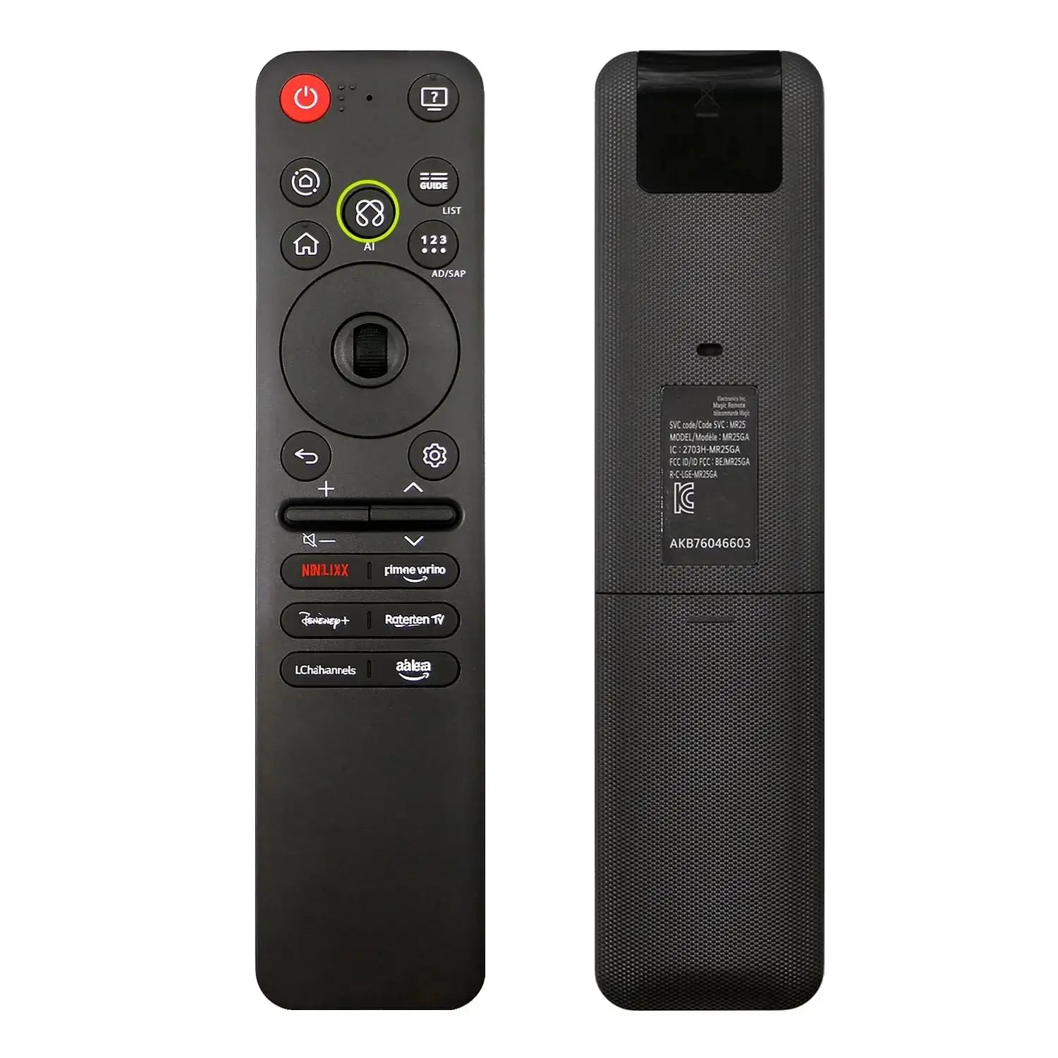 NEW MR25GA AKB76046603 Voice Magic Remote Control Includes Pointer Functions Compatible With GA/GC Series Controller Magic Remotes