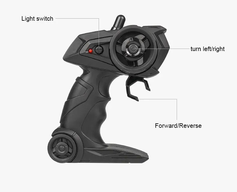 Remote Control Car RC Drift Racing 1:16 Vehicle Off Road Alloy 2.4G Radio High-Speed Trucks With LED Light Climbing Gift Kid Toy - Magic Remotes