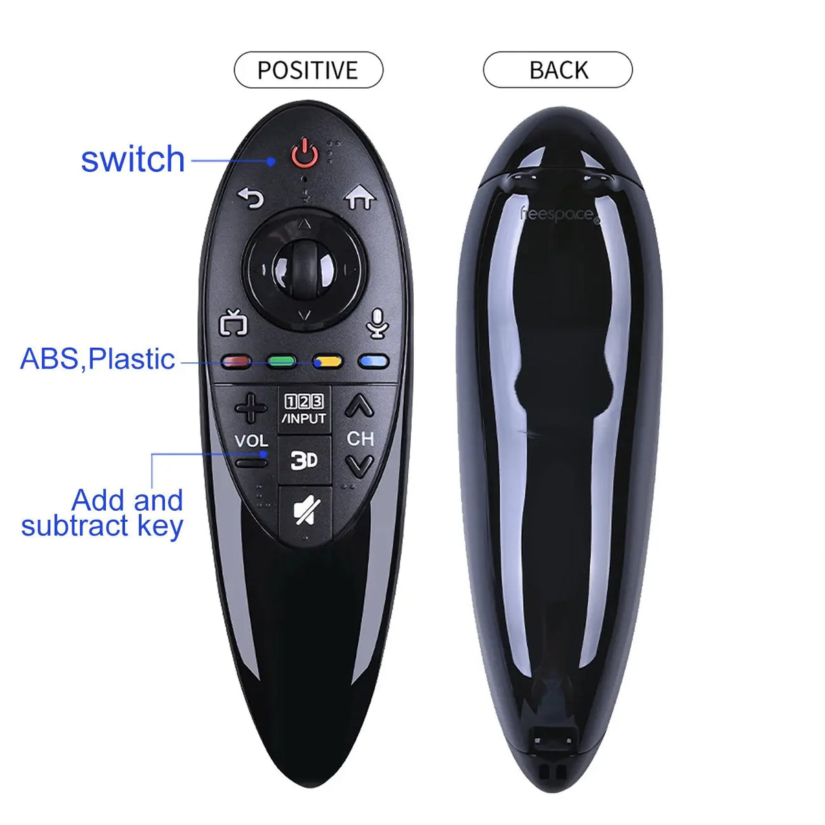 Magic Gift Remote Control Replacement MAGIC Remote Control for LG Smart 3D TVs - Compatible with