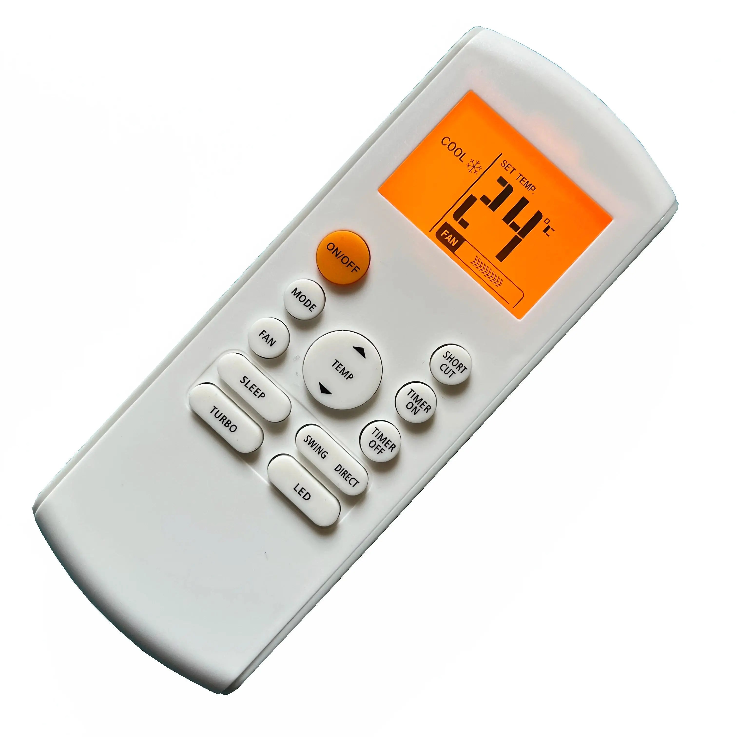 RG57A4/BGEF Universal AC Remote Control for Midea Air Conditioners | Compatible with RG57A7, RG57A2, RG57B, RG57A - Magic Remotes