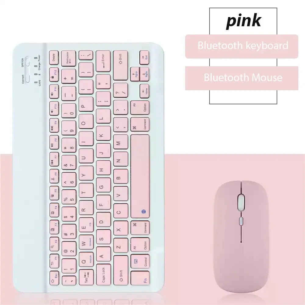 Bluetooth Wireless Keyboard Universal Mobile Phone Tablet Keyboard And Mouse Mini Bluetooth Keyboard Ipad Keyboard Accessories Magic Remotes