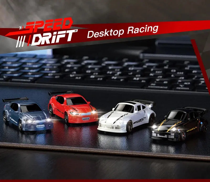 2025 New Kf20 1:64 Drift Rc Car Four-wheel remote-controlled racing car Full proportions Desk Competition Toy Boys Ideal gifts. Magic Remotes