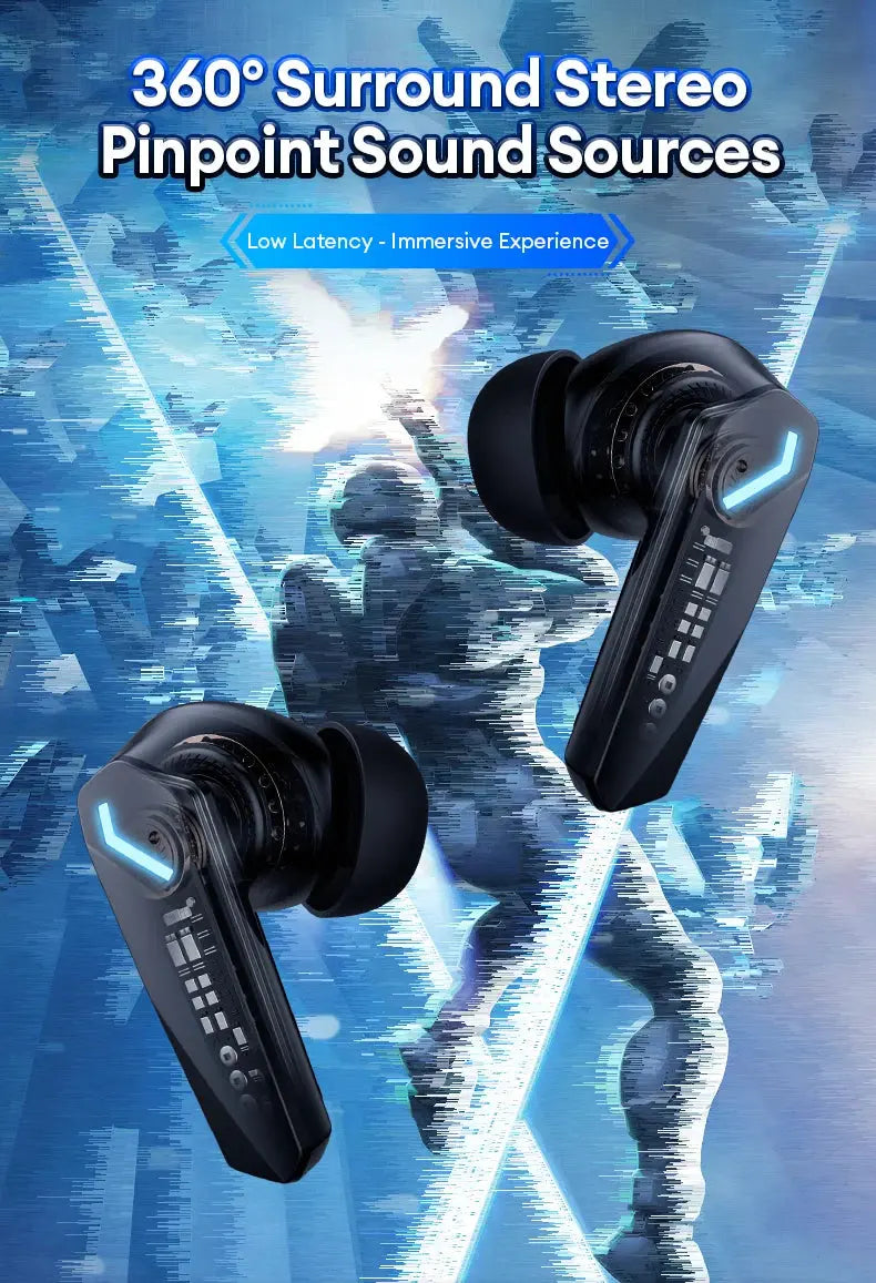 Choice Lenovo GM2 Pro Bluetooth 5.4 Earphones Sports Headset Wireless In-Ear Gaming Low Latency Dual Mode Music Headphones New Magic Remotes