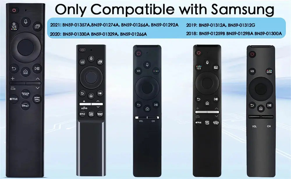 Voice Remote Control BN59-01385A for Samsung Smart TV 2019-2023 Crystal UHD Neo QLED OLED 4K 8K Series TVs(No Solar Function) Magic Remotes