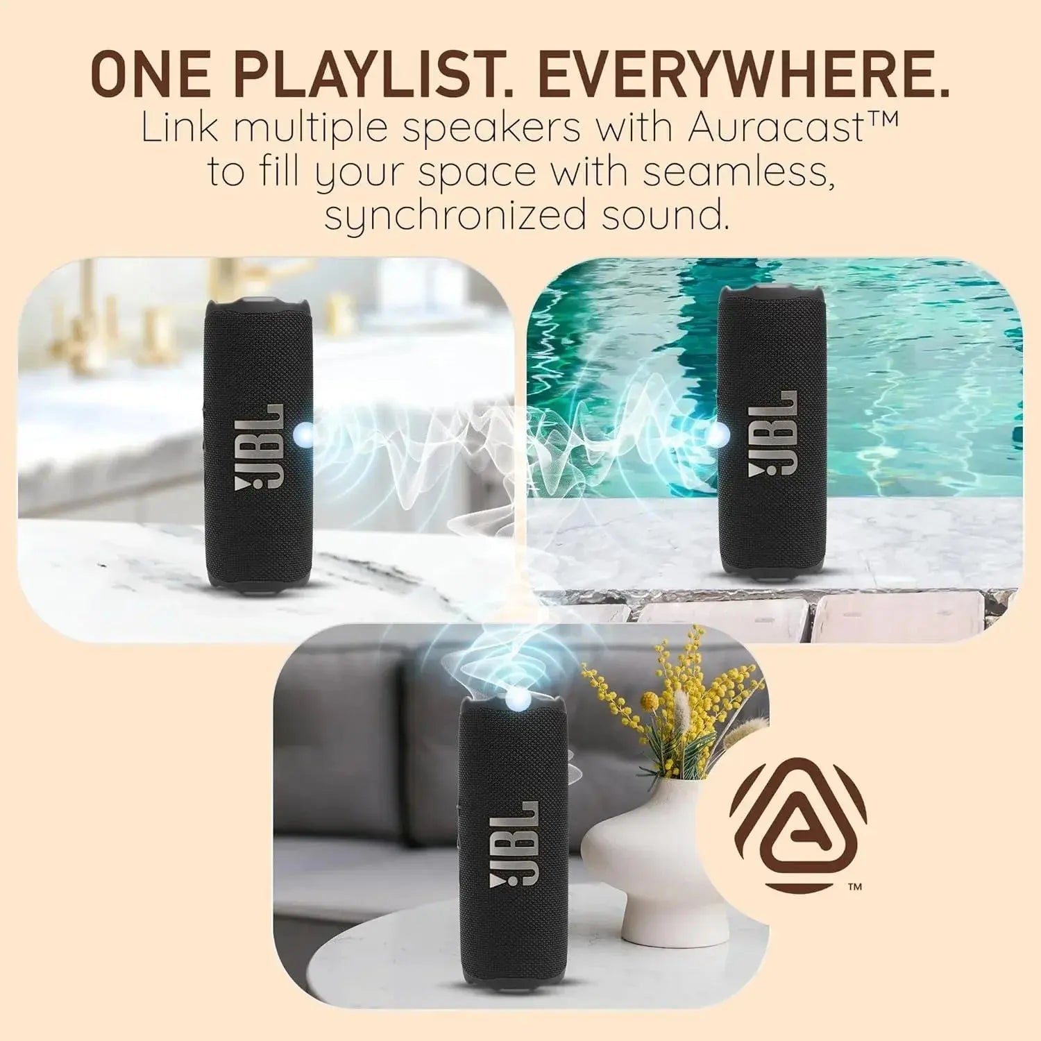 JBL Flip 7 Portable Bluetooth Speaker IP68 Waterproof Wireless Outdoor Speaker 14H Playtime Stereo Bass Sound Box Magic Remotes