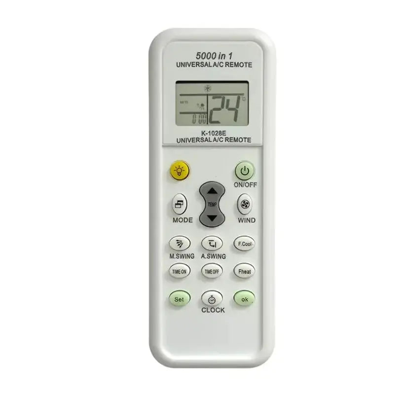 5000-in-1 Universal Air Conditioner Remote Control for LG, Gree, Midea, Toshiba, Haier, Daikin, Hitachi, Sharp, Panasonic, Samsung, Sanyo - Magic Remotes