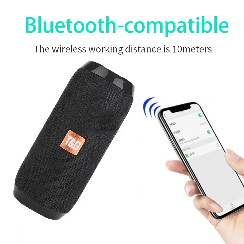 Portable Wireless Bluetooth Speaker Blutooth Music Sound Box For Caixa De Som Blootooth Subwoofer Radio FM Handfree Bass System Magic Remotes