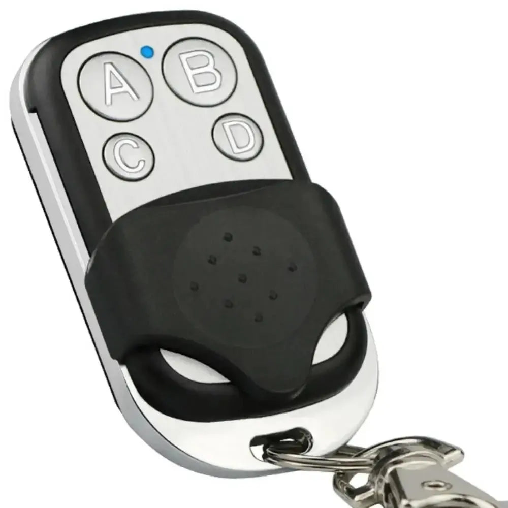 433MHz 4Button ABCD/Lock Unlock Remote Control Metal Push Button Transmitter Universal 4 Buttons Garage Door Opener Remote Magic Remotes
