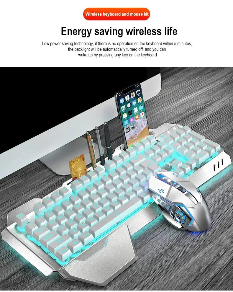 K680 Rechargeable 2.4G wireless keyboard and mouse suite Gaming computer Office esports Magic Remotes