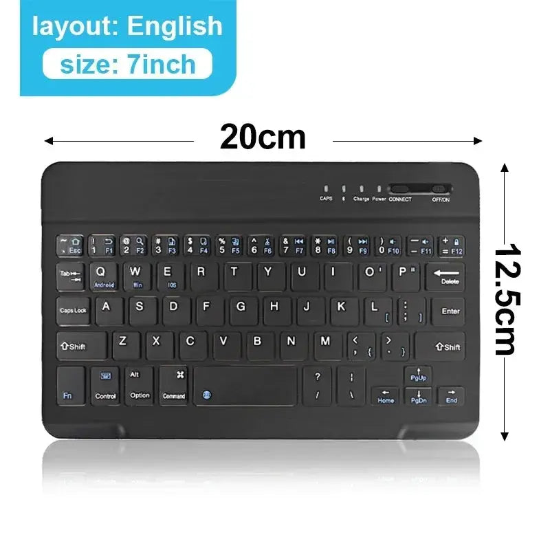 Bluetooth Keyboard for iPad 10th Generation iPad Pro 13 12 11 10 9 8 7 Inch iPad Air 13 11th iPad Mini Samsung Xiaomi Tablets - Magic Remotes