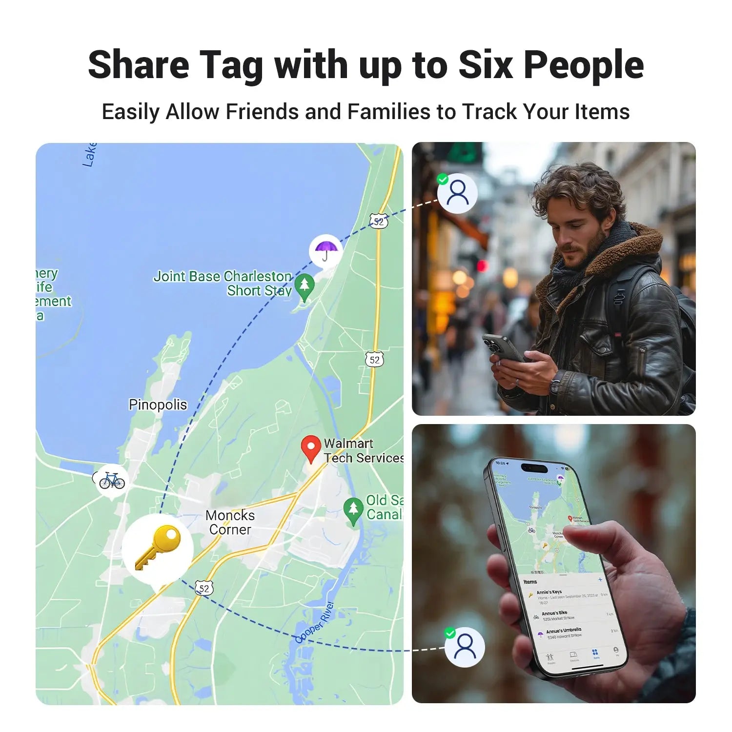 UGREEN Finder Security SmartTrack Link Smart Tag With Apple Find My Key Bluetooth GPS Tracker For Earbud Luggage MFi Finder IOS - Magic Remotes