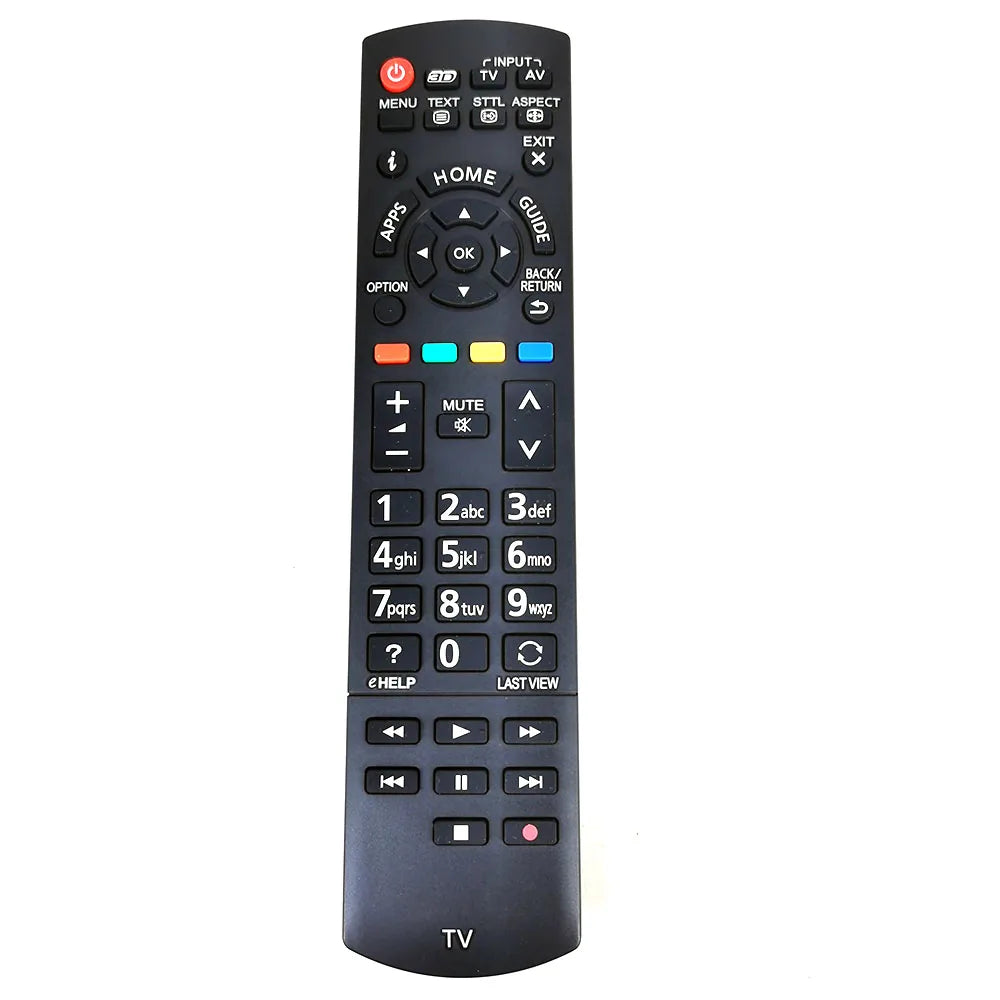 N2QAYB000829 Replacement Remote for Panasonic TV | Compatible with TX-L42ET60, TX-L47ET60, TX-P50STW60, TX-LR55ET60 & More