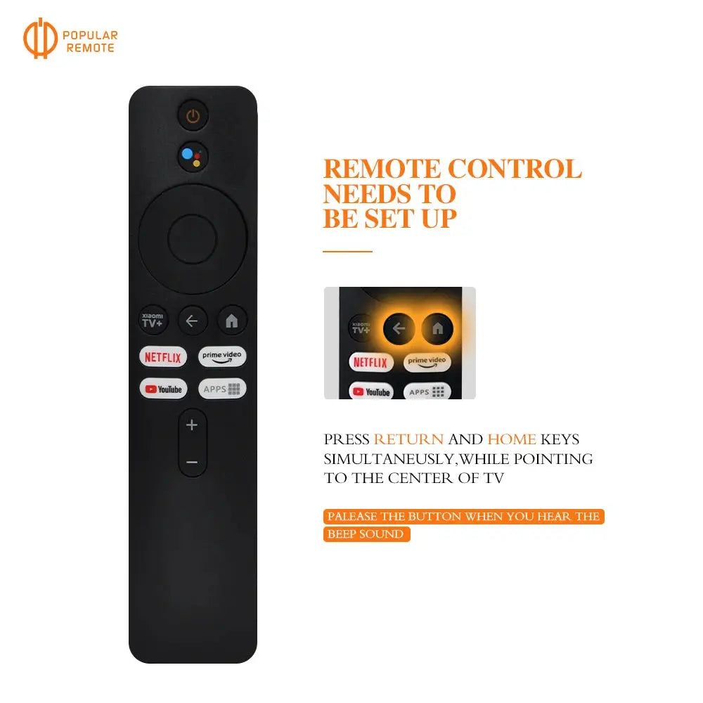 XMRM-M6 Voice remote Control for Xiaomi mi 2nd Gen Box Applicable to TV Box S (2nd Gen) 4K Ultra HD Streaming Media Player Magic Remotes