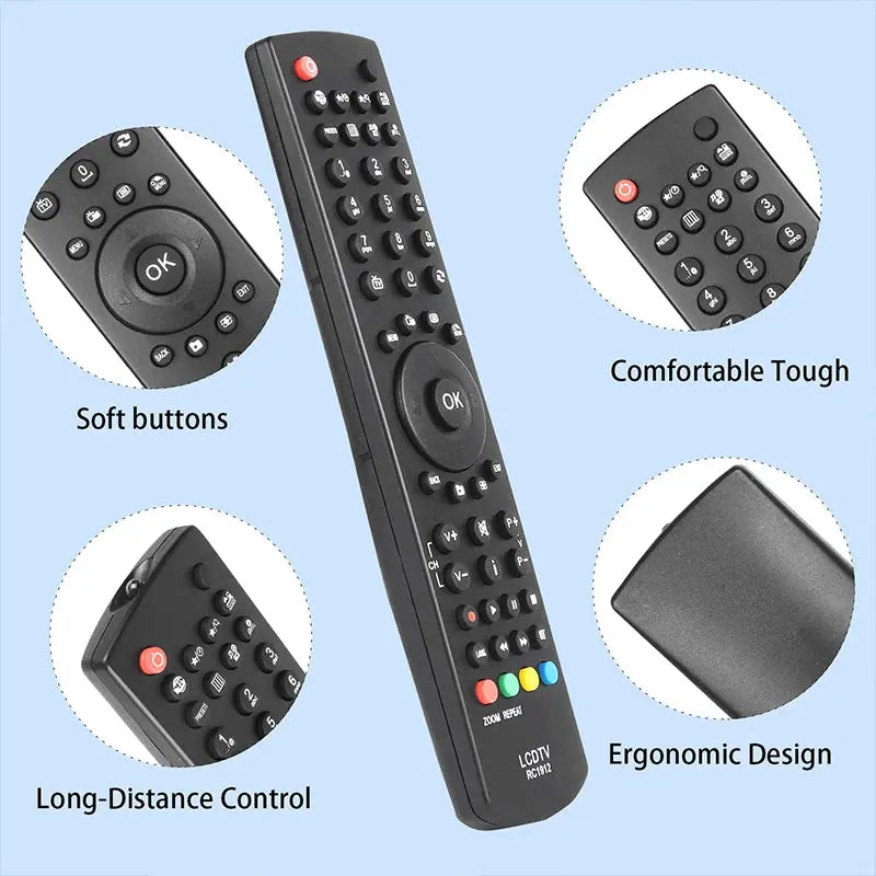 RC1912 Remote Control For Hitachi Techwood Orion LED TV 40HXC06 32HXC05 L22DP03EA 24HXC05 39HXC02 32HXC16 32HXC06 L22DP04E Magic Remotes